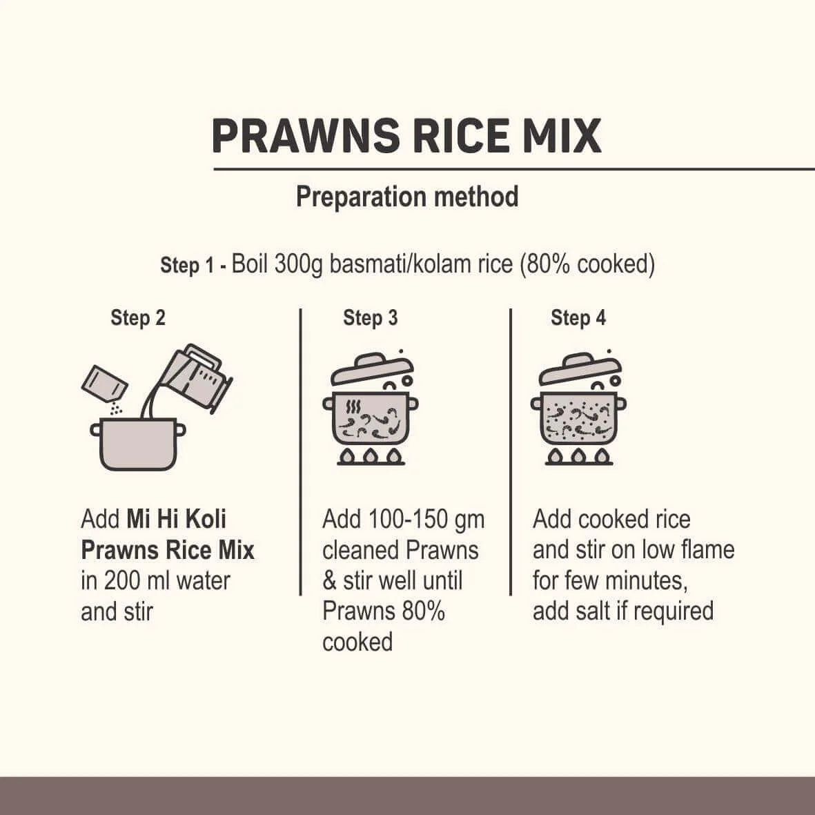 Prawns Rice Mix